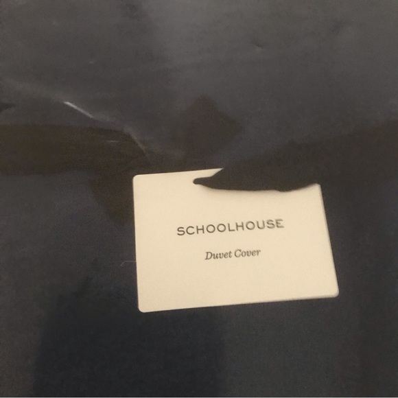 schoolhouse linen duvet set nwt - Picture 5 of 9
